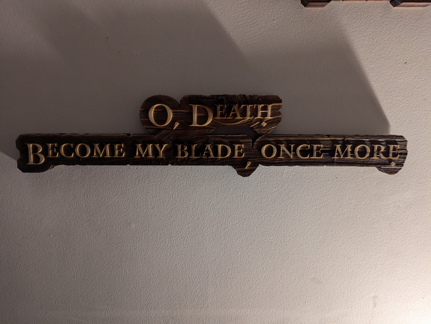 Citation maliketh "become my blade once more"